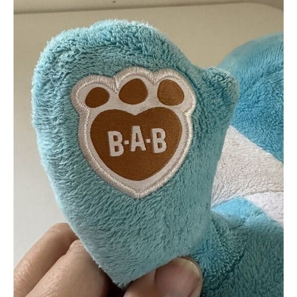 Build-A-Bear Blue Yoshi Super Mario Bros. Plush Nintendo Limited Edition- 16” - Picture 7 of 10